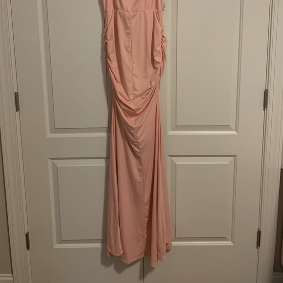 PinkBlush Maternity Off Shoulder Photoshoot Gown - Picture 3 of 4